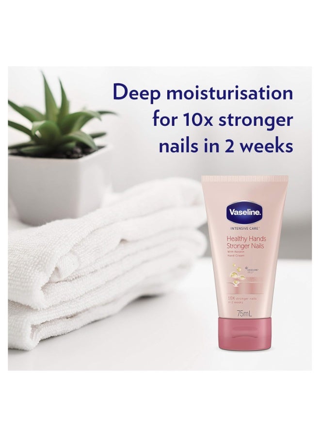 فازلين كريم فازلين لليدين، 75 مل، لتقوية الأظافر، 3 قطع - Image 2